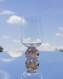 Taça Transparente Bubble Glass Ambar 540ml