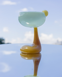 Taça de Sobremesa Pé de Pato (verde)
