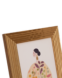 Porta Retrato em Poliestireno e Vidro - 15X20