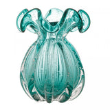 Vaso de Vidro Sodo-Calcico Italy Tiffany - 13x17,5cm