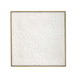 Quadro em Canvas Texturizado Branco