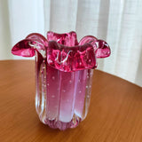Vaso Fiori Degradê Rosa Chiclete - PP