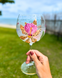 Taça Artesanal Brisa - Orquídea