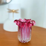 Vaso Fiori Degradê Rosa Chiclete - PP