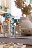 Castiçal Cristal G