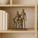 Escultura Golden Family II - 22cm