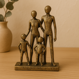 Escultura Golden Family II - 22cm