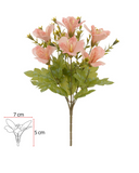 Ramalhete Astromelia Rosa Autono Antigo 34cm