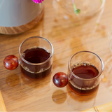 Conjunto 6 Mini Canecas de Vidro com Alças Acácia