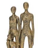 Escultura Golden Family – 30cm