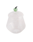 Pote de Vidro Borossilicato com Tampa de Maçã Verde – 560 ml
