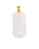 Pote de Vidro Borossilicato com Tampa de Pera – 550 ml