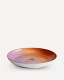Prato Decorativo Letho – Rosa e Laranja