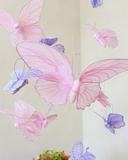 Borboleta Decorativa de Páscoa para Pendurar – Rosa (20x15x5cm)