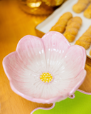Bowl Decorativo Flor Cinerária - Rosa