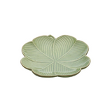 Folha Decorativa Cerâmica Banana Leaf  20 cm